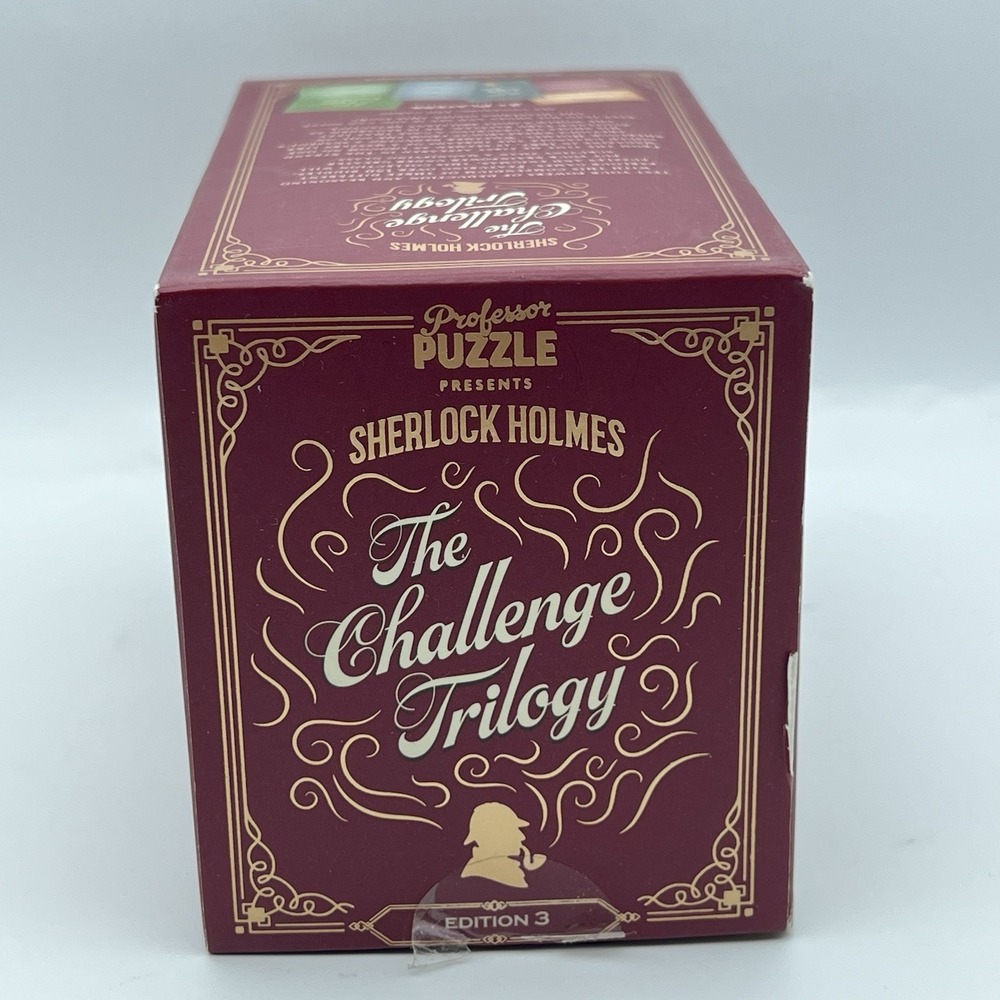 Sherlock Holmes The Challenge‎ Trilogy - Set of 3 Games - Professor Puzzle - Picture 3 of 16
